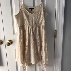 Cream colored dress